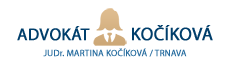 www.advokatkocikovatrnava.sk Logo